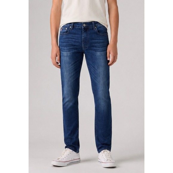 Ag Adriano Goldschmied Other - AG Adriano Goldschmeid The Stryker Boys Slim Straight Medium Dark Wash Jeans 16